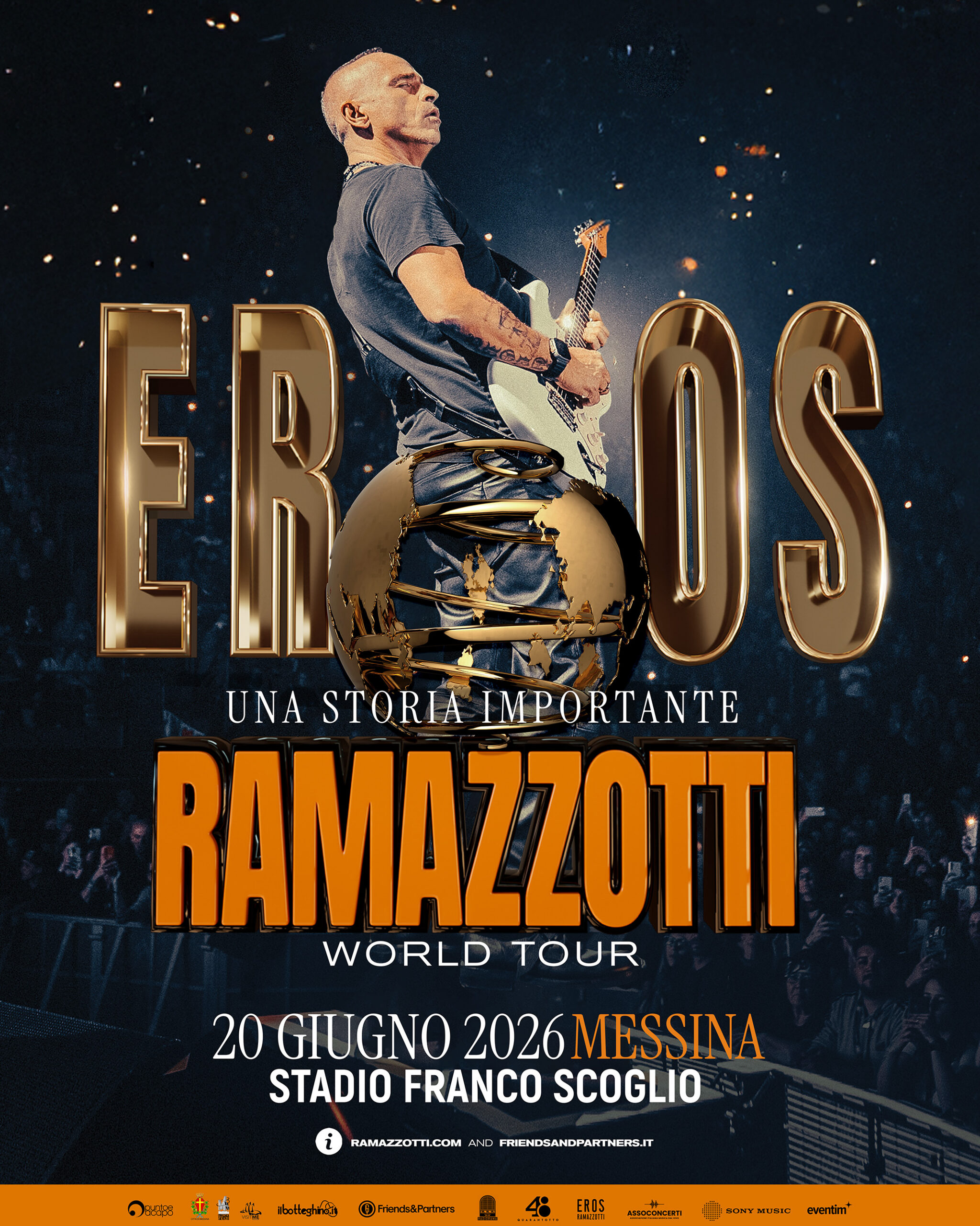 Eros Ramazzotti — Messina, Stadio Franco Scoglio