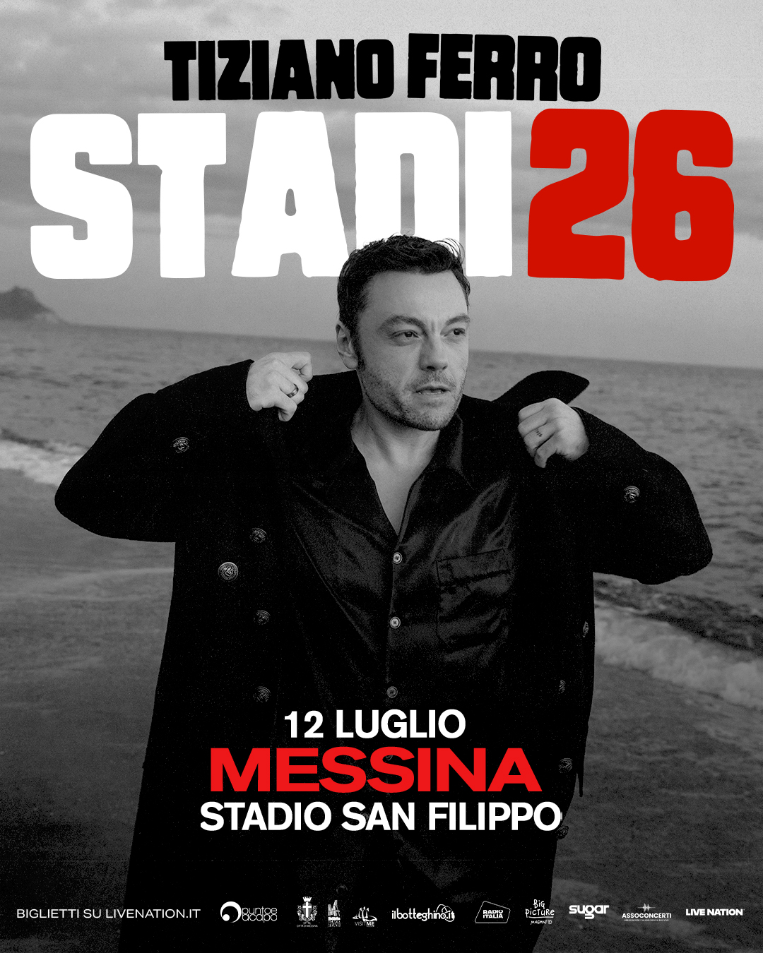 Tiziano Ferro — Messina, Stadio San Filippo