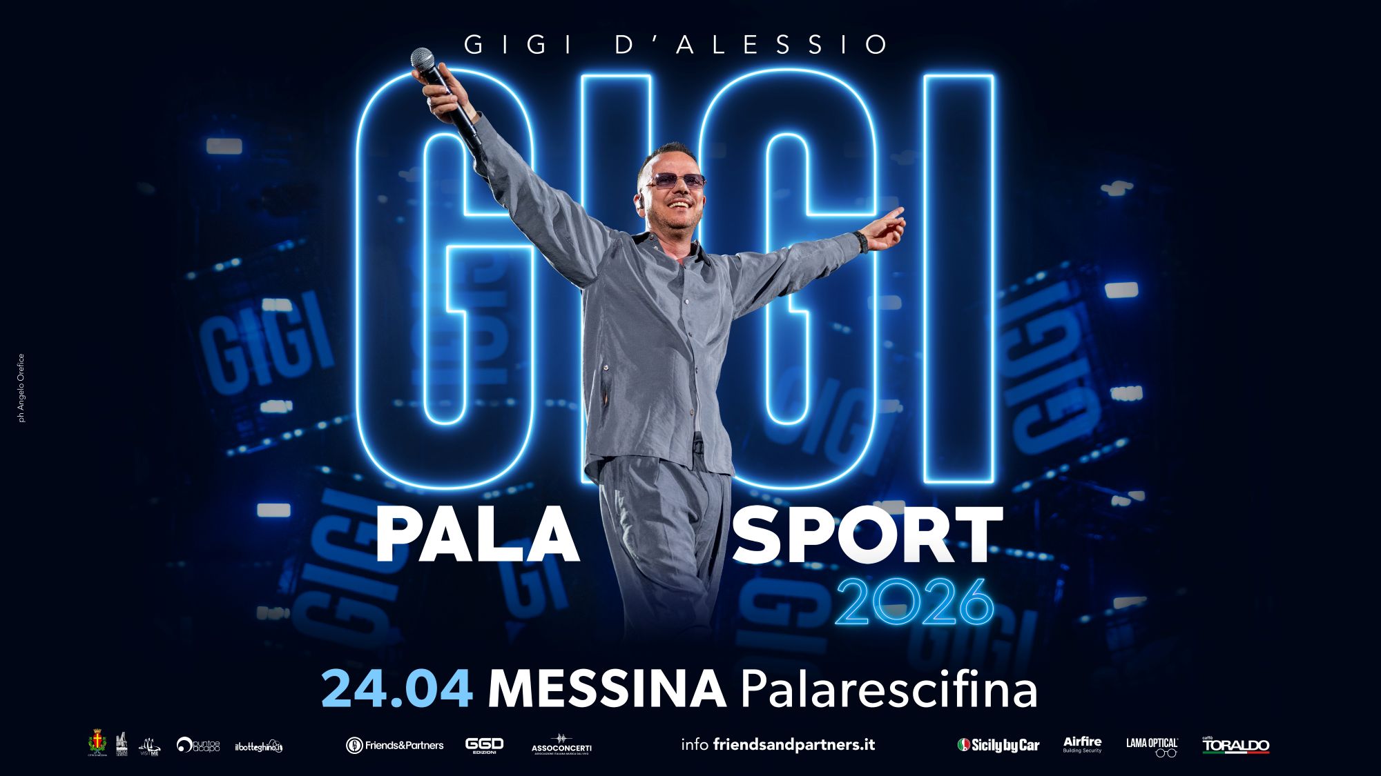 Gigi D’Alessio - Live a Messina