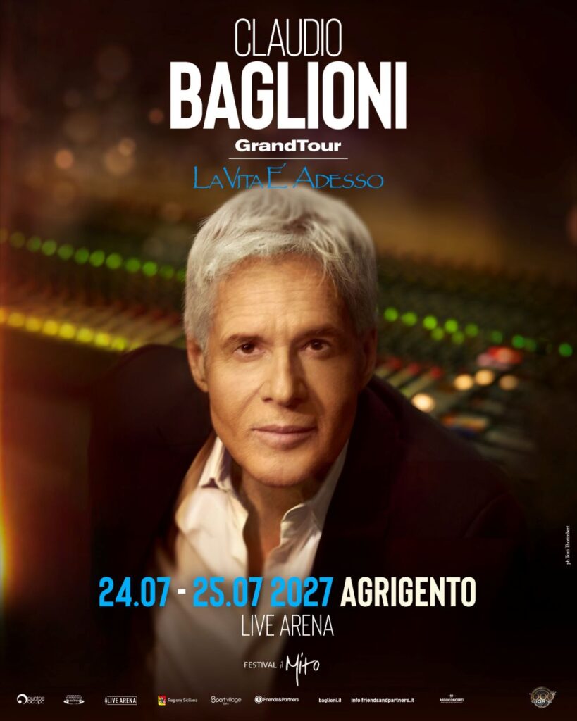 Claudio Baglioni Grand Tour La vita è adesso