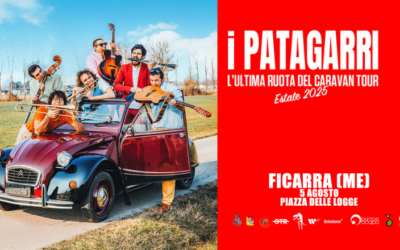 I Patagarri live a Ficarra (ME) il 5 agosto in Piazza delle Logge