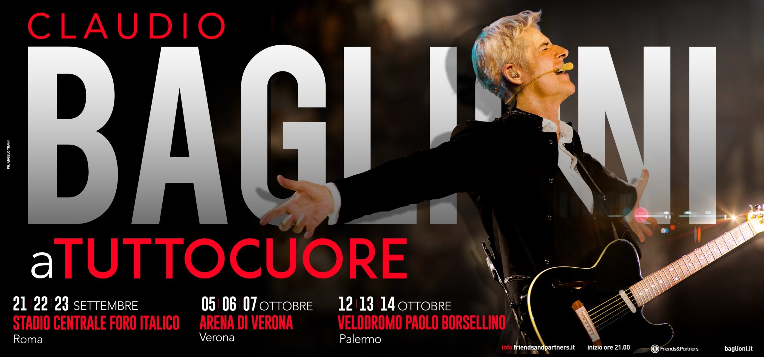 Baglioni Palermo Velodromo PUNTOEACAPO CONCERTI